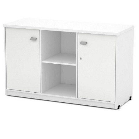 Armário credenza com 2 portas e prateleira